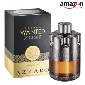 Azzaro Wanted Night Parfum Spray for Men โ Woody Spicy Night Cologne, 3.4oz