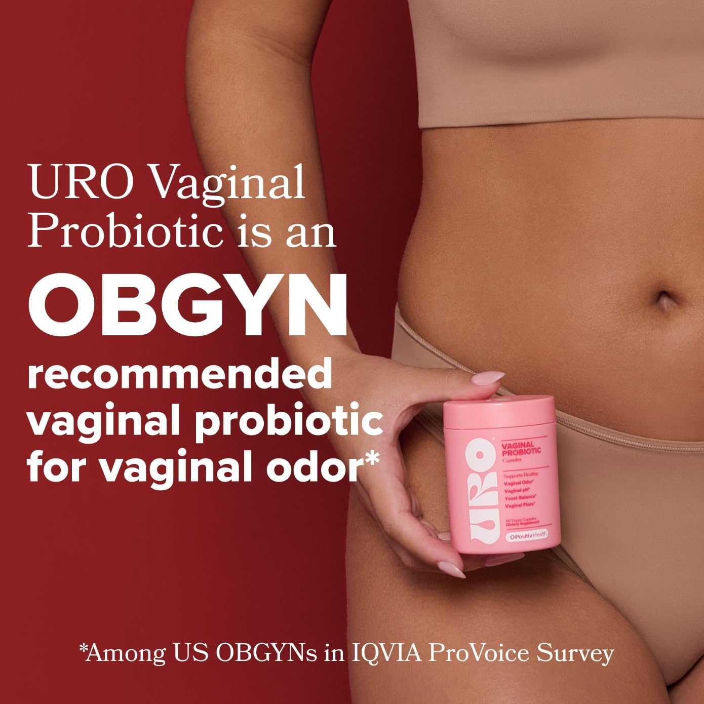 O Positiv URO Vaginal Probiotics for Women pH Balance with Prebiotics - 60 Count - Image 7