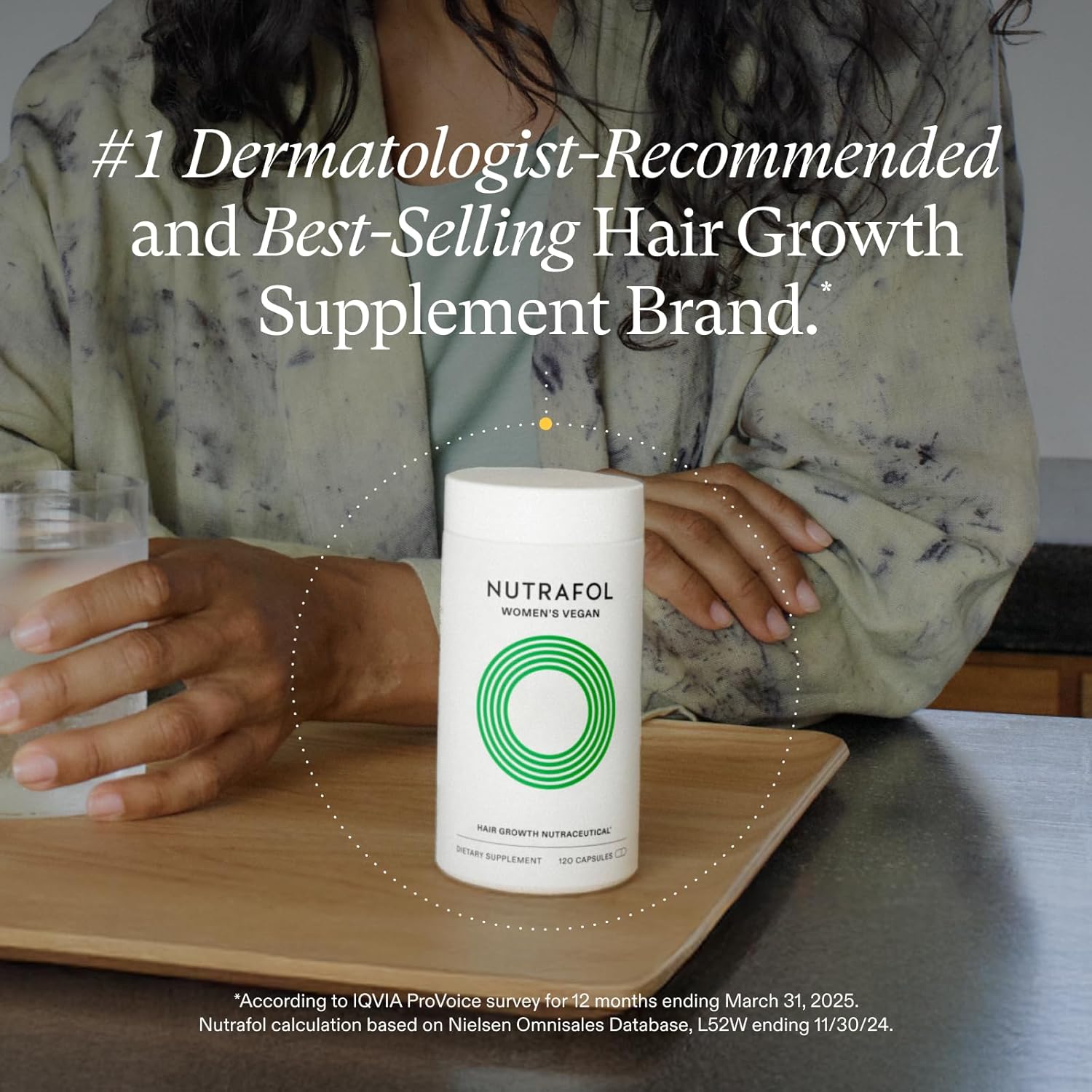 Nutrafol Hair Supplement for Women – Clinically-Tested Plant-Based Formula for Thicker, Fuller Hair– 120 Capsules - Image 6