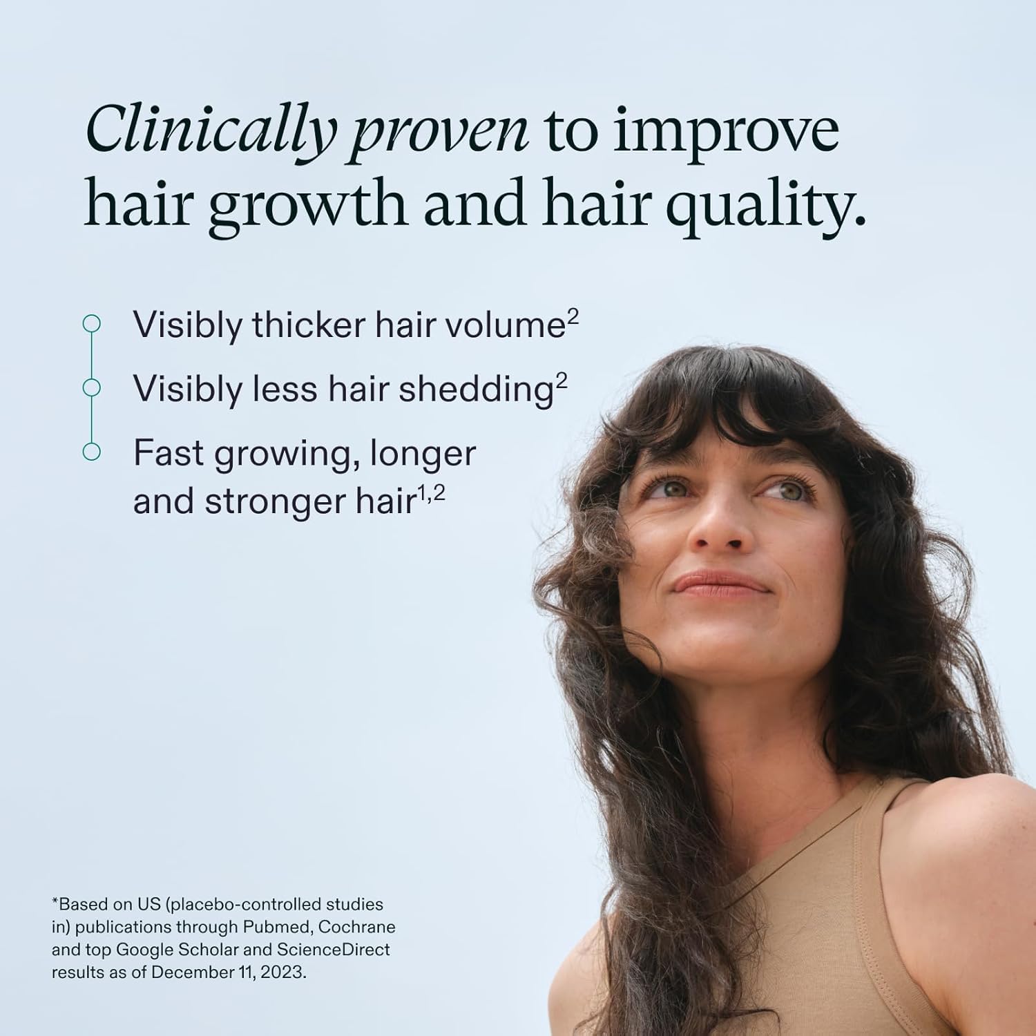 Nutrafol Women's Hair Growth Supplements, Ages 18-44, Clinically Proven for Visibly Thicker and Stronger Hair, 1 Month Supply - Image 5