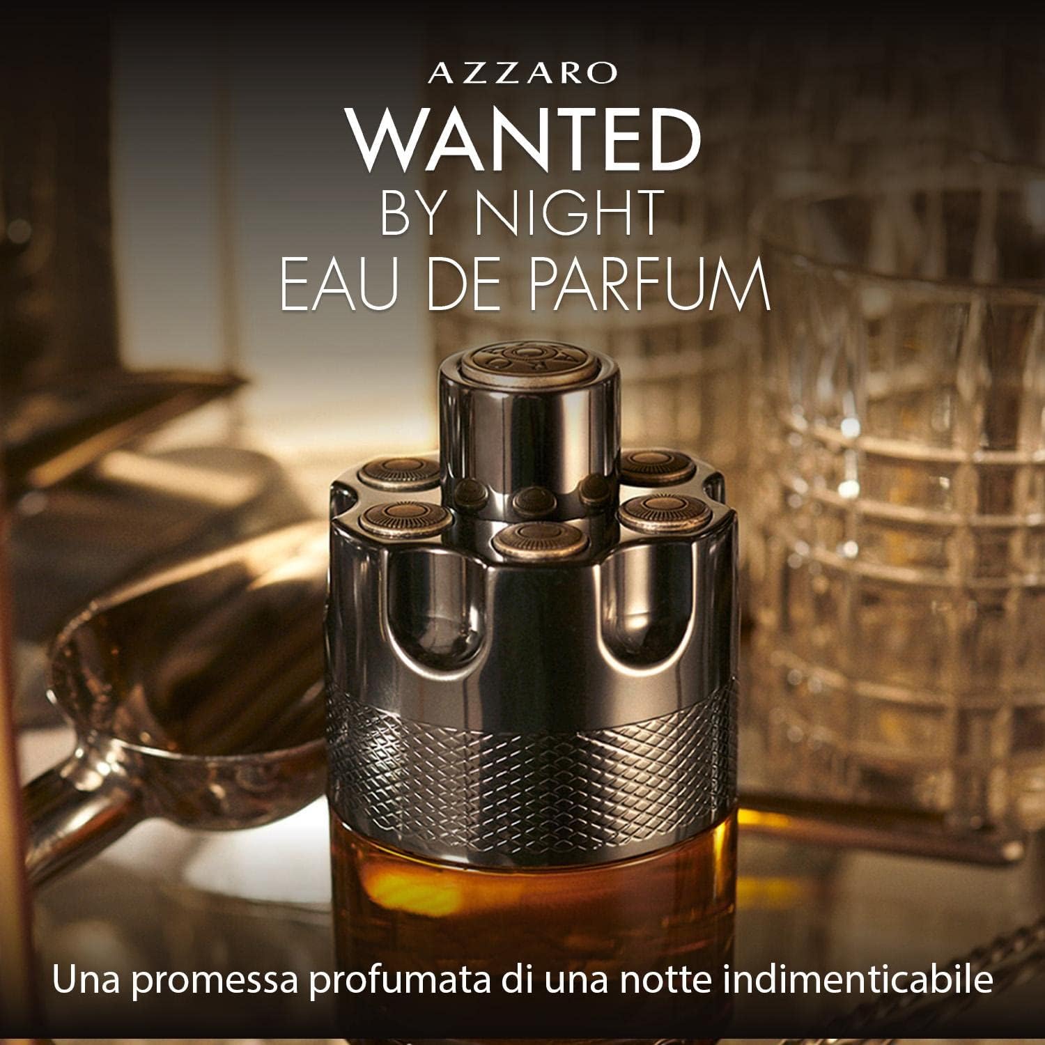 Azzaro Wanted Night Parfum Spray for Men – Woody Spicy Night Cologne, 3.4oz - Image 3