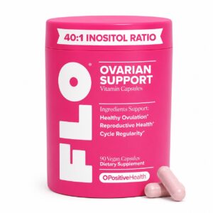 FLO Ovarian Health Support Supplement – 90 Vegan Capsules