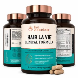 Hair La Vie Clinical Formula Hair Growth Vitamins with Biotin - 90 Count