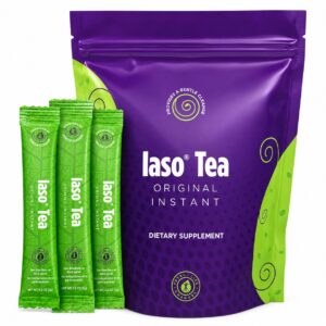 Iaso Instant Tea (Original) - Convenient Tea for a Balanced Lifestyle, Gentle & Refreshing, 25 Sachets (1 Pack)