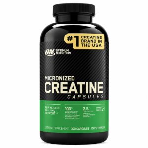 Optimum Nutrition Micronized Creatine Keto Friendly, 2500mg, 300 Capsules
